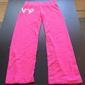 Pink lounge pants